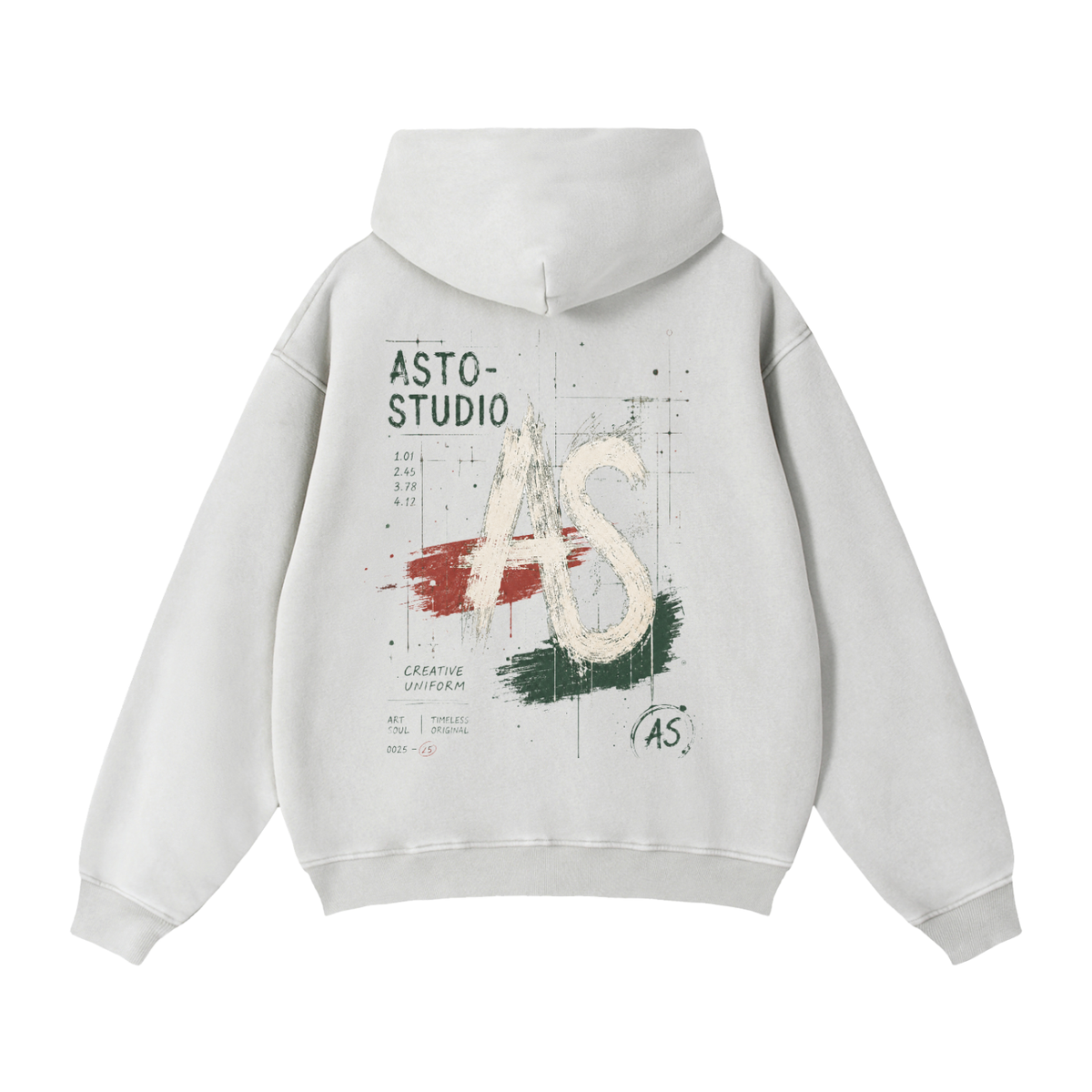 ASTO 'Static' Zip Hoodie