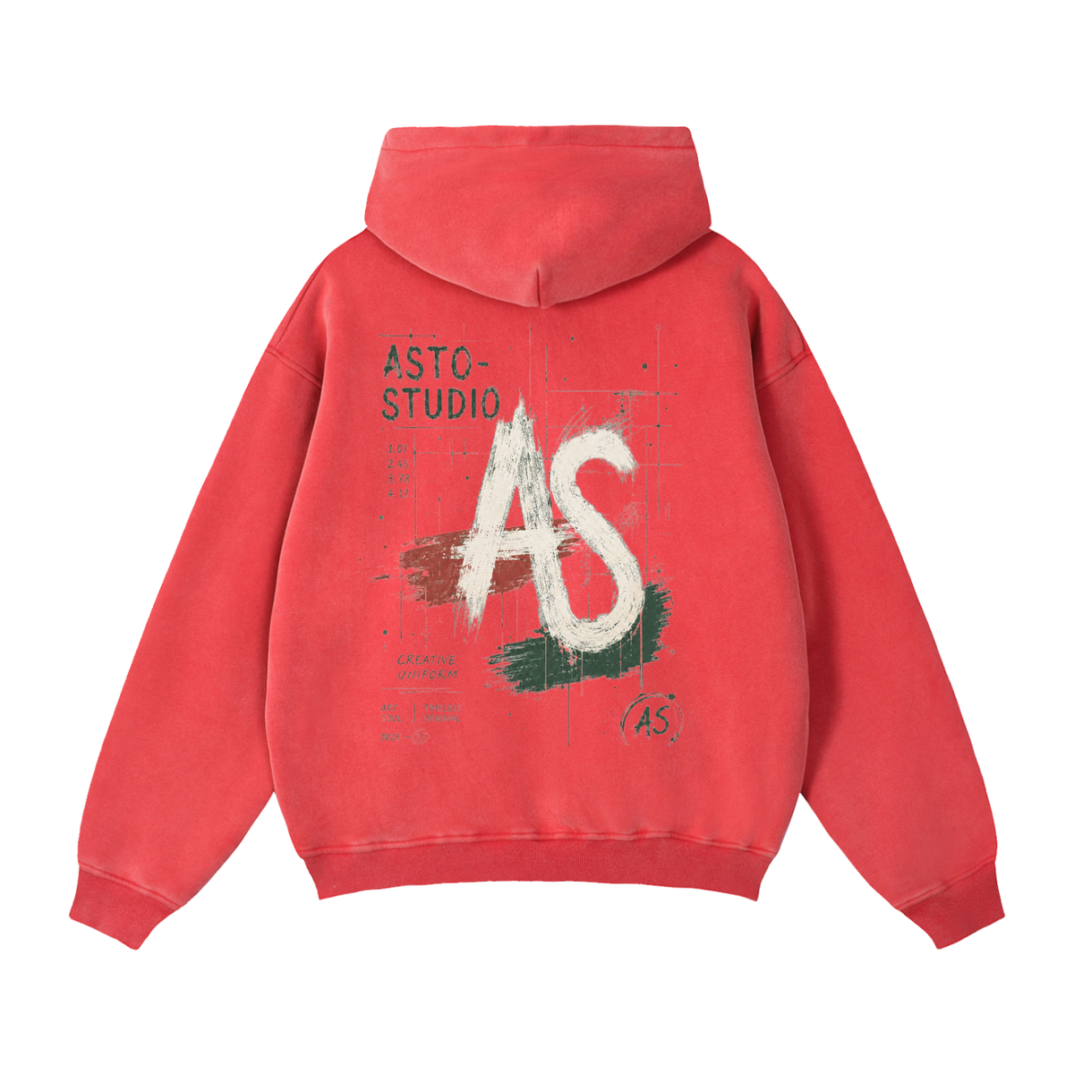 ASTO 'Static' Zip Hoodie