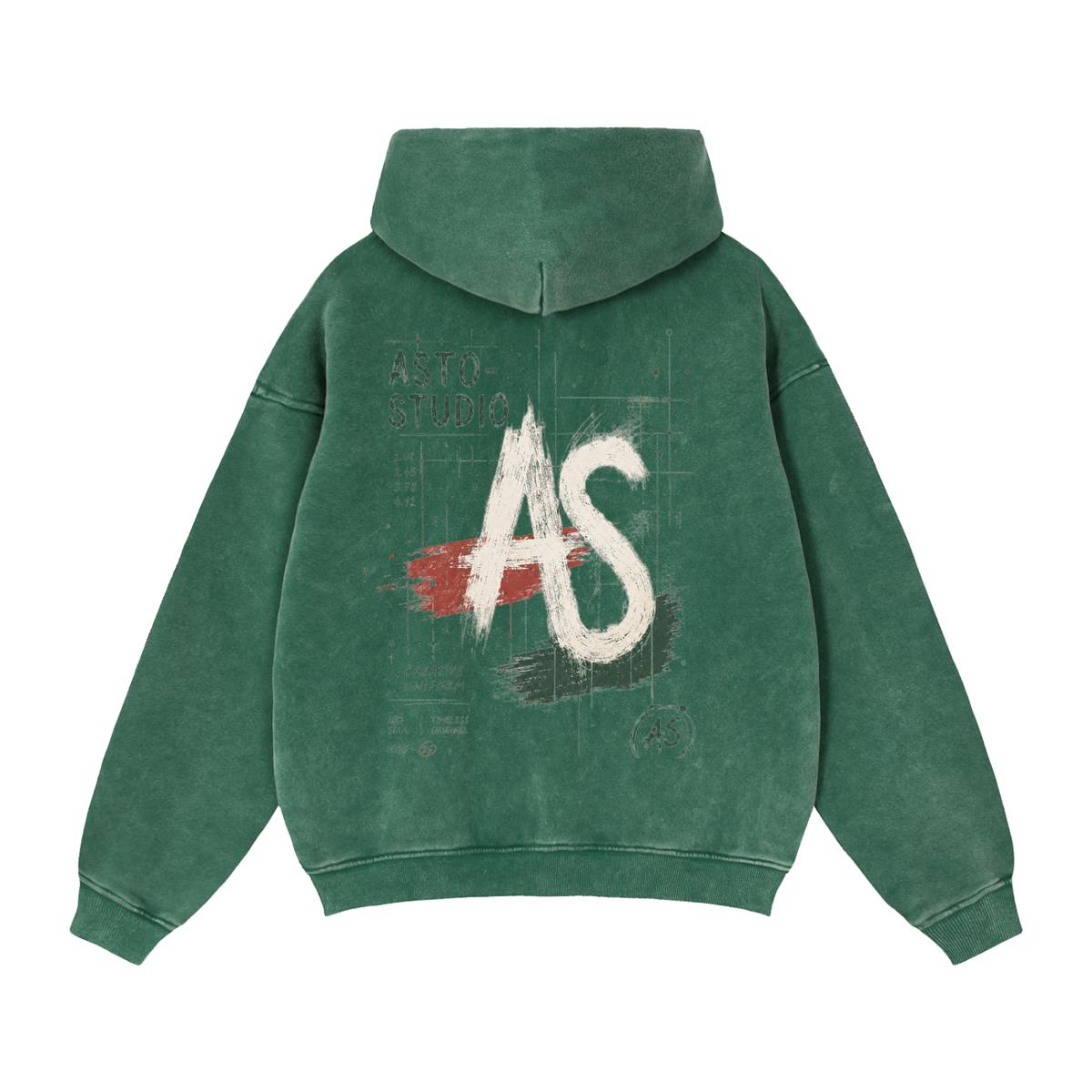 ASTO 'Static' Zip Hoodie
