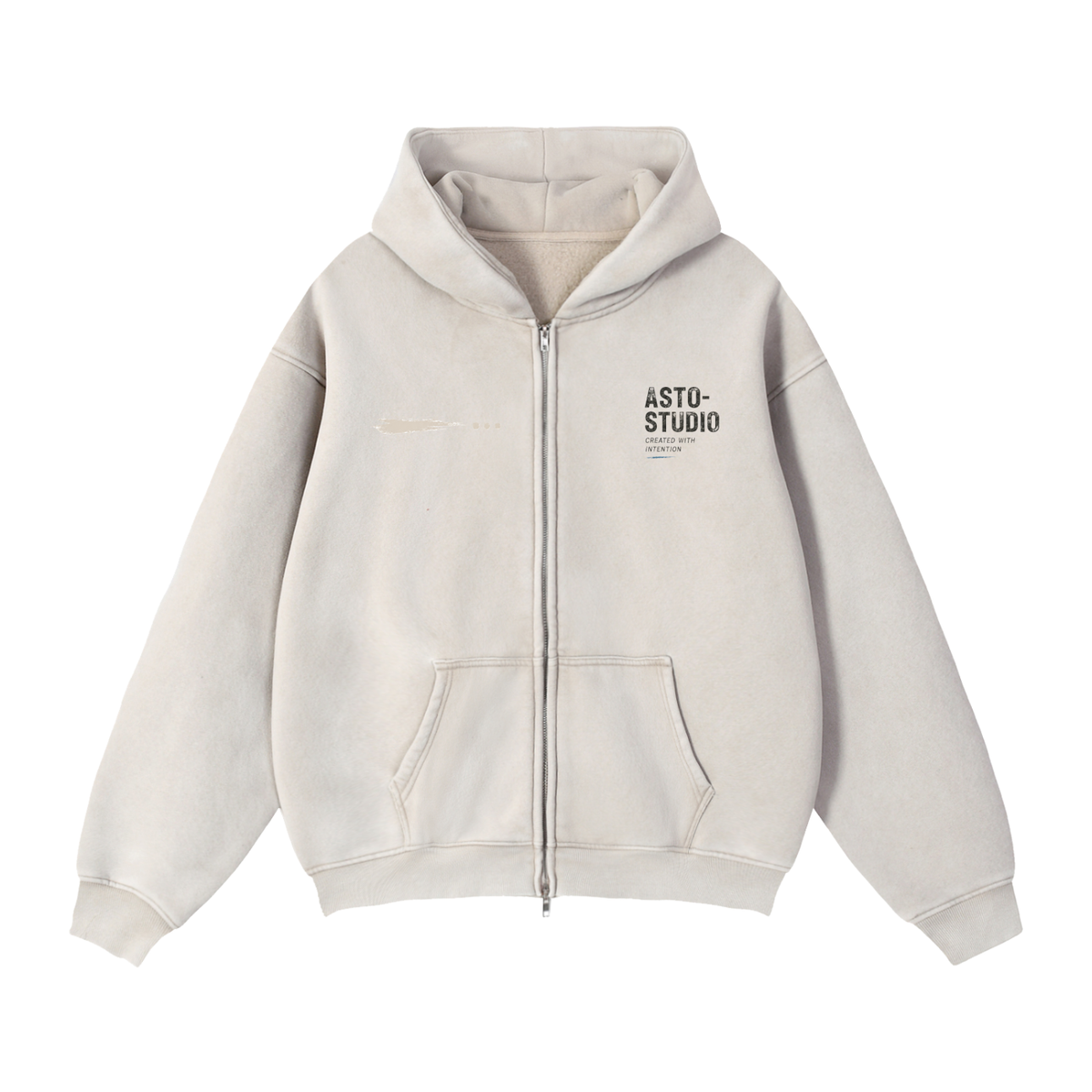 ASTO 'Static' Zip Hoodie