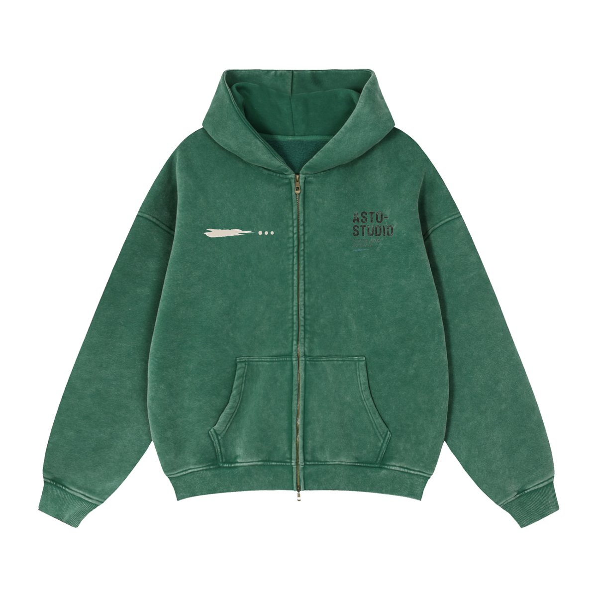 ASTO 'Static' Zip Hoodie