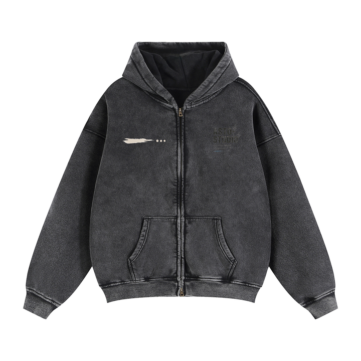 ASTO 'Static' Zip Hoodie