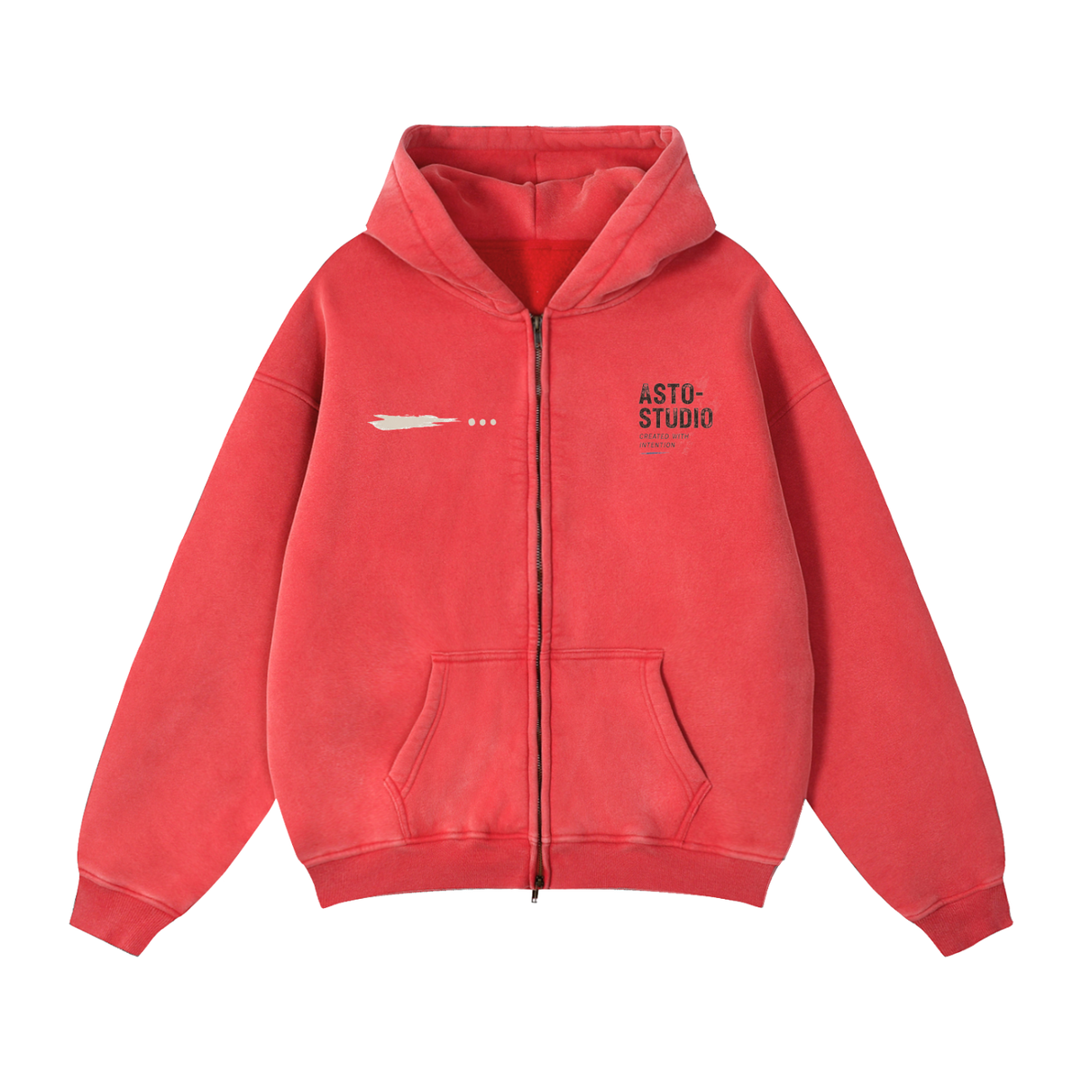 ASTO 'Static' Zip Hoodie